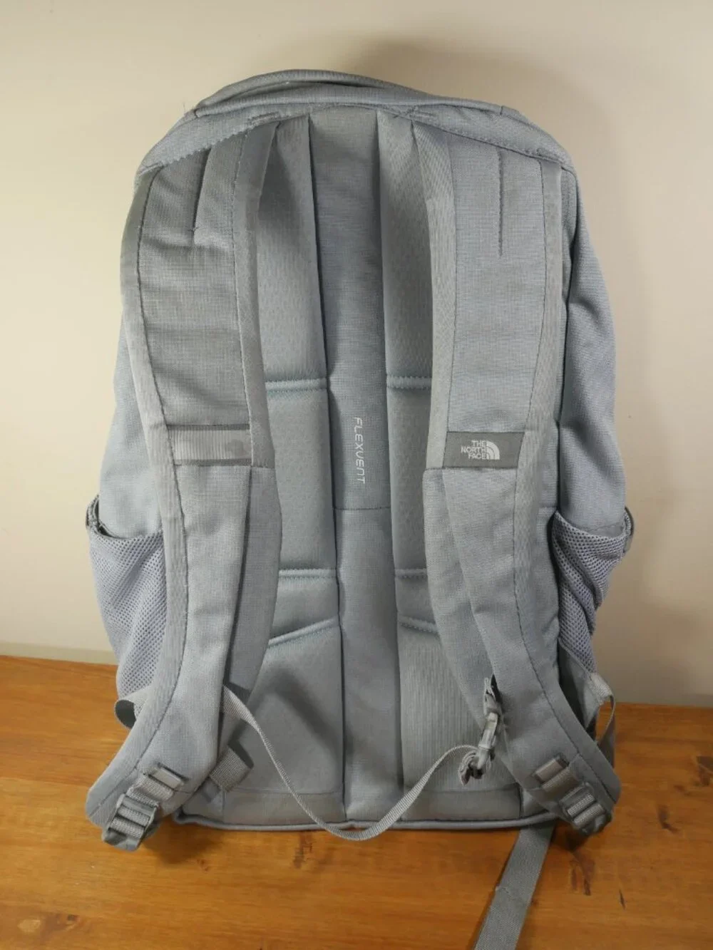 The North Face NF0A3VXF Jester Backpack Gray Hiking Travel School Padded